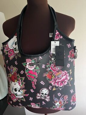 Ed Hardy shoulder Tote